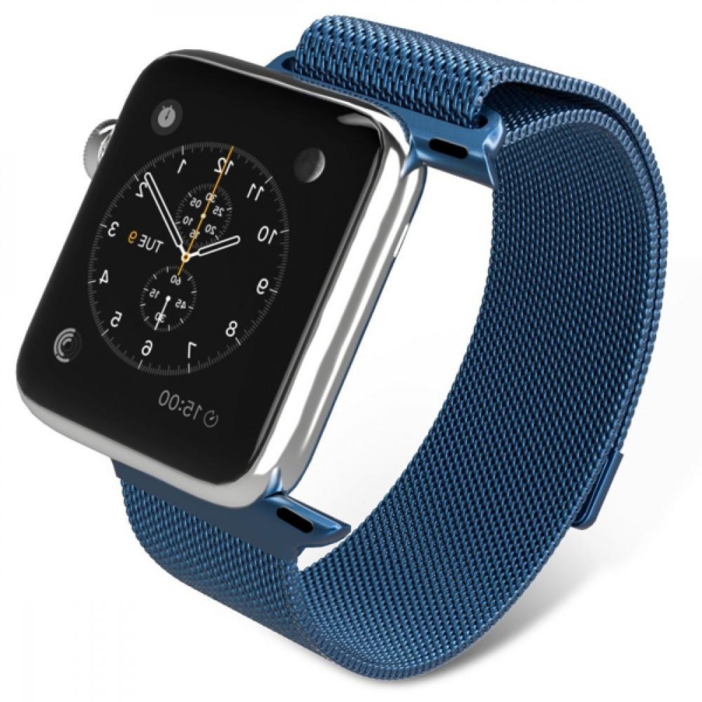 Apple watch синий ремешок. Mokka ремешок Milanese loop для Apple watch 42/44mm. Ремешок Apple watch 44 Midnight Blue. Миланский ремешок для Apple watch синий. Ремешок Apple watch Blue 44.